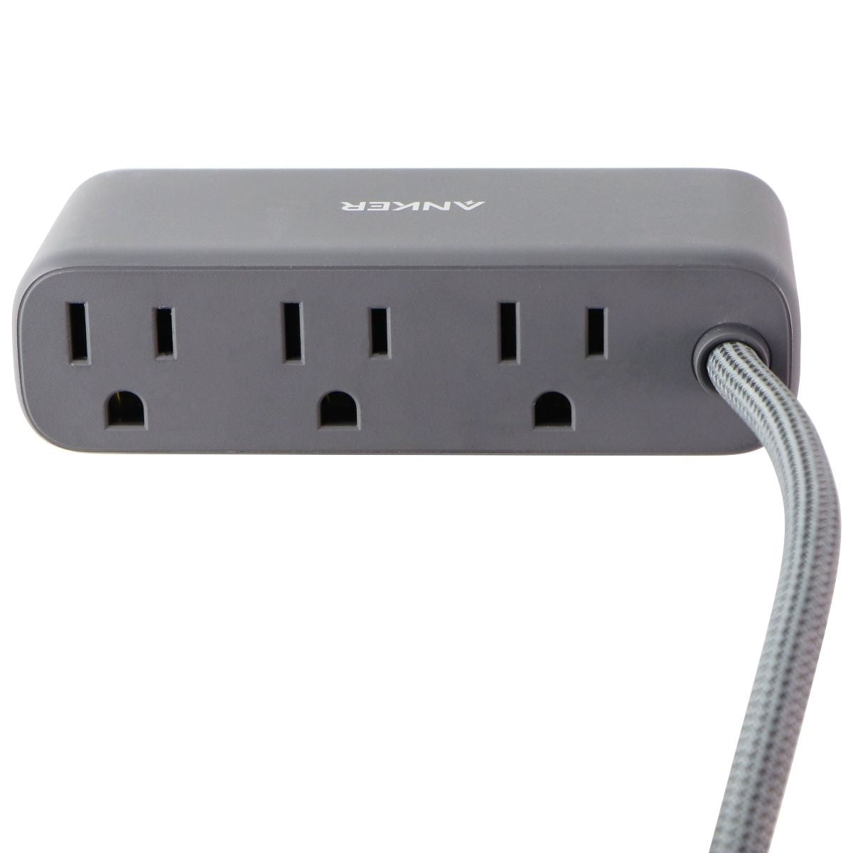 Anker 521 Power Strip with 3 Outlets / 2 USB / 1 (USB-C) - Black (A9139) Power Management - Surge Protectors, Power Strips Anker    - Simple Cell Bulk Wholesale Pricing - USA Seller