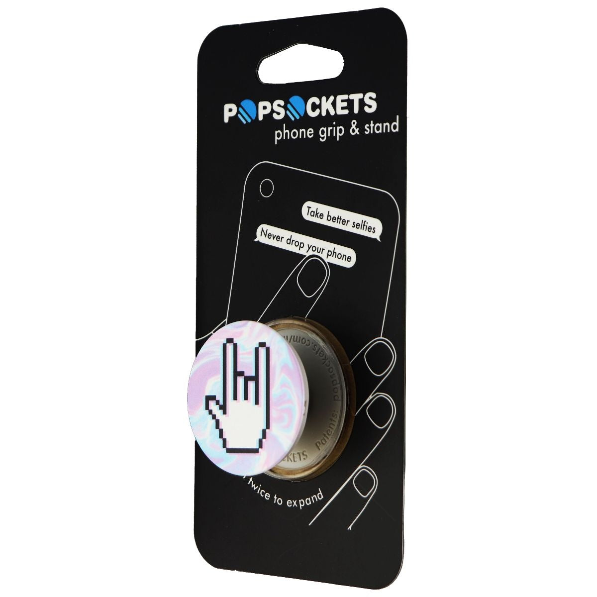 PopSockets: Collapsible Grip & Stand for Phones and Tablets - PixelCore Cell Phone - Mounts & Holders PopSockets    - Simple Cell Bulk Wholesale Pricing - USA Seller