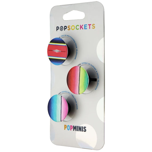 PopSockets PopMini Grips for Phones & Tablets (3 Pack) - Serape Trio Cell Phone - Mounts & Holders PopSockets    - Simple Cell Bulk Wholesale Pricing - USA Seller