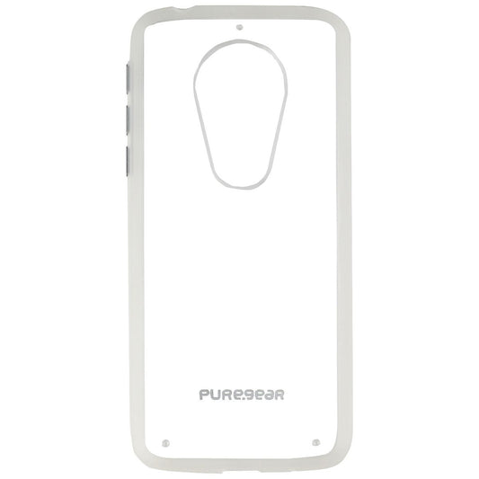 PureGear Slim Shell Series Hard Case for Motorola Moto G6 Play - Clear/Frost Cell Phone - Cases, Covers & Skins PureGear    - Simple Cell Bulk Wholesale Pricing - USA Seller