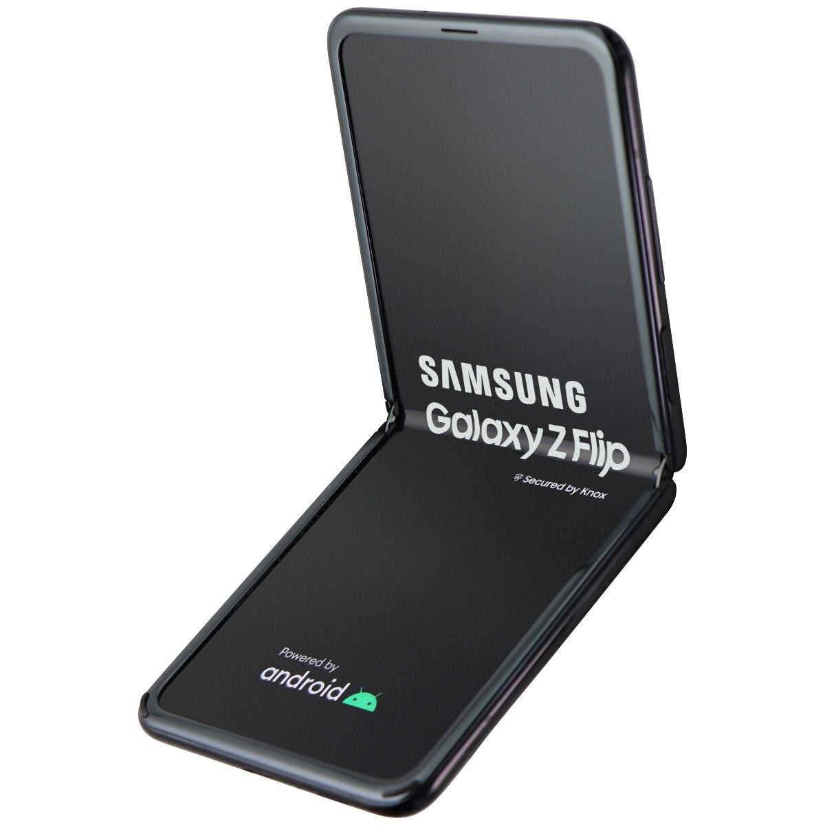 Samsung Galaxy Z Flip (6.7-inch) SM-F700U/DS (AT&T Only) - 256GB / Mirror Black Cell Phones & Smartphones Samsung    - Simple Cell Bulk Wholesale Pricing - USA Seller