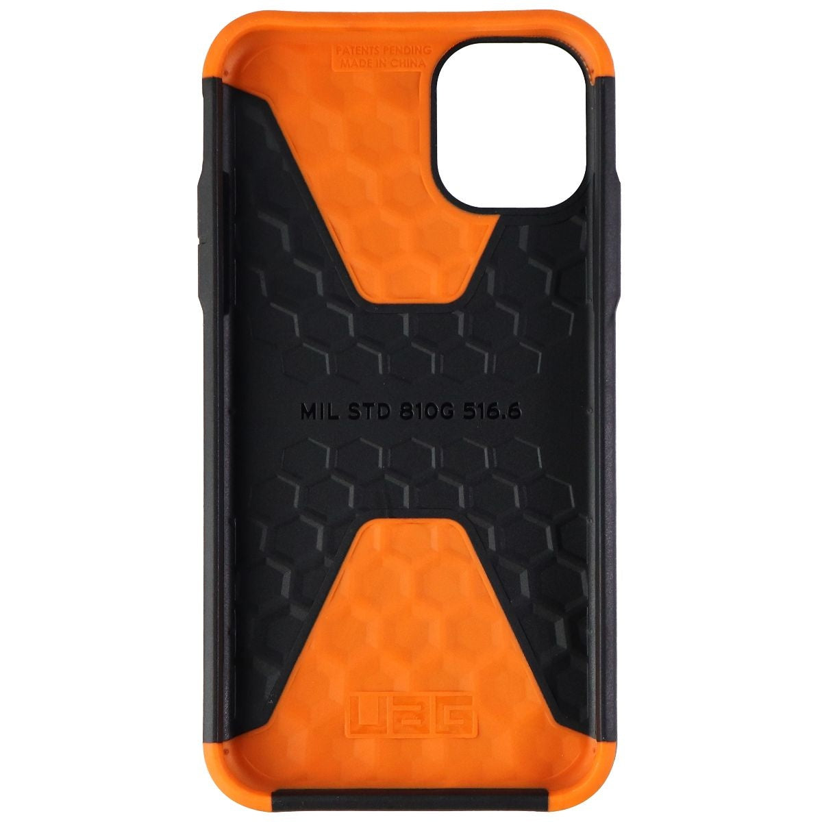 UAG Civilian Series Discreet Hard Case for Apple iPhone 11 - Black/Orange Cell Phone - Cases, Covers & Skins Urban Armor Gear    - Simple Cell Bulk Wholesale Pricing - USA Seller