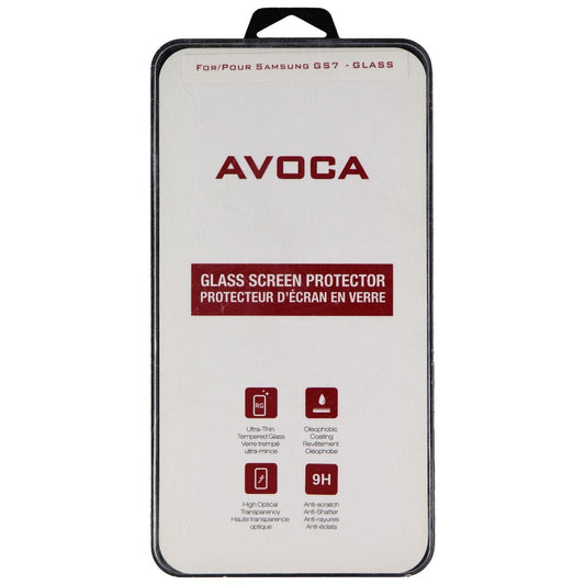 Avoca Glass Screen Protector for Samsung Galaxy S7 Smartphone - Clear Cell Phone - Screen Protectors Avoca    - Simple Cell Bulk Wholesale Pricing - USA Seller