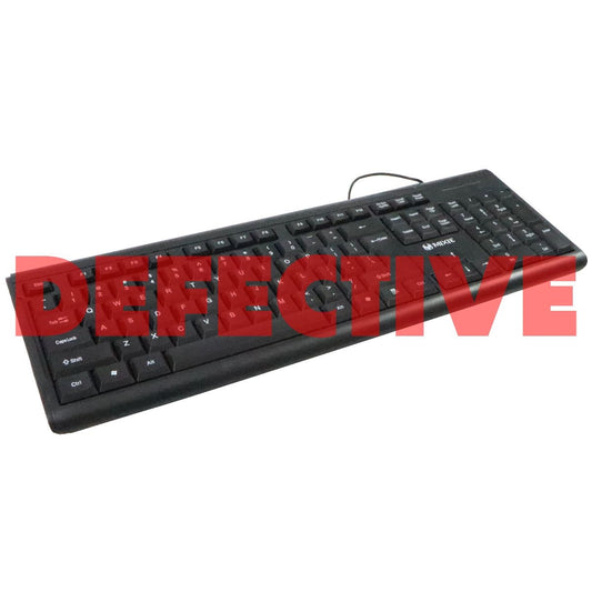 Mixie X7A Wired Standard USB Keyboard with Numberpad - Black Gaming/Console - Keyboards & Keypads Mixie    - Simple Cell Bulk Wholesale Pricing - USA Seller