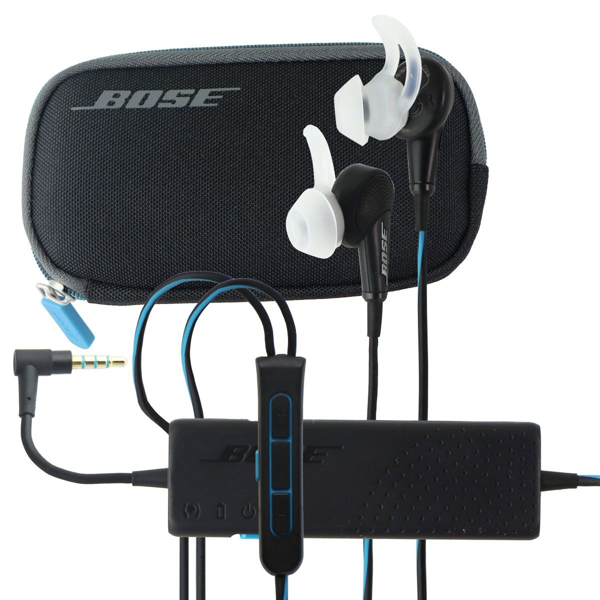 Bose QuietComfort 20 Wired Acoustic NC Headphones for Android - Black Portable Audio - Headphones Bose    - Simple Cell Bulk Wholesale Pricing - USA Seller