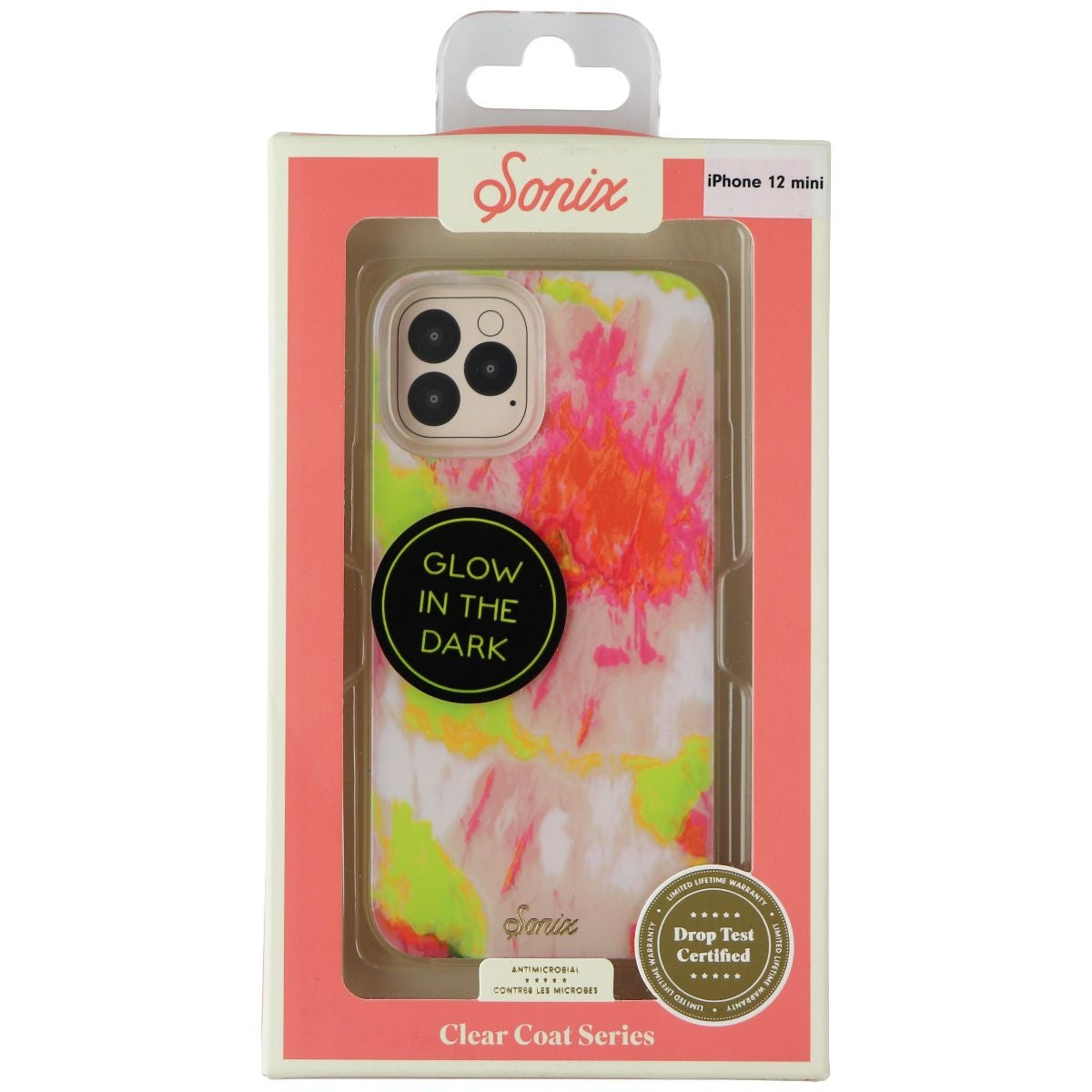 Sonix Clear Coat Case for Apple iPhone 12 Mini - Watermelon Glow in The Dark Cell Phone - Cases, Covers & Skins Sonix    - Simple Cell Bulk Wholesale Pricing - USA Seller