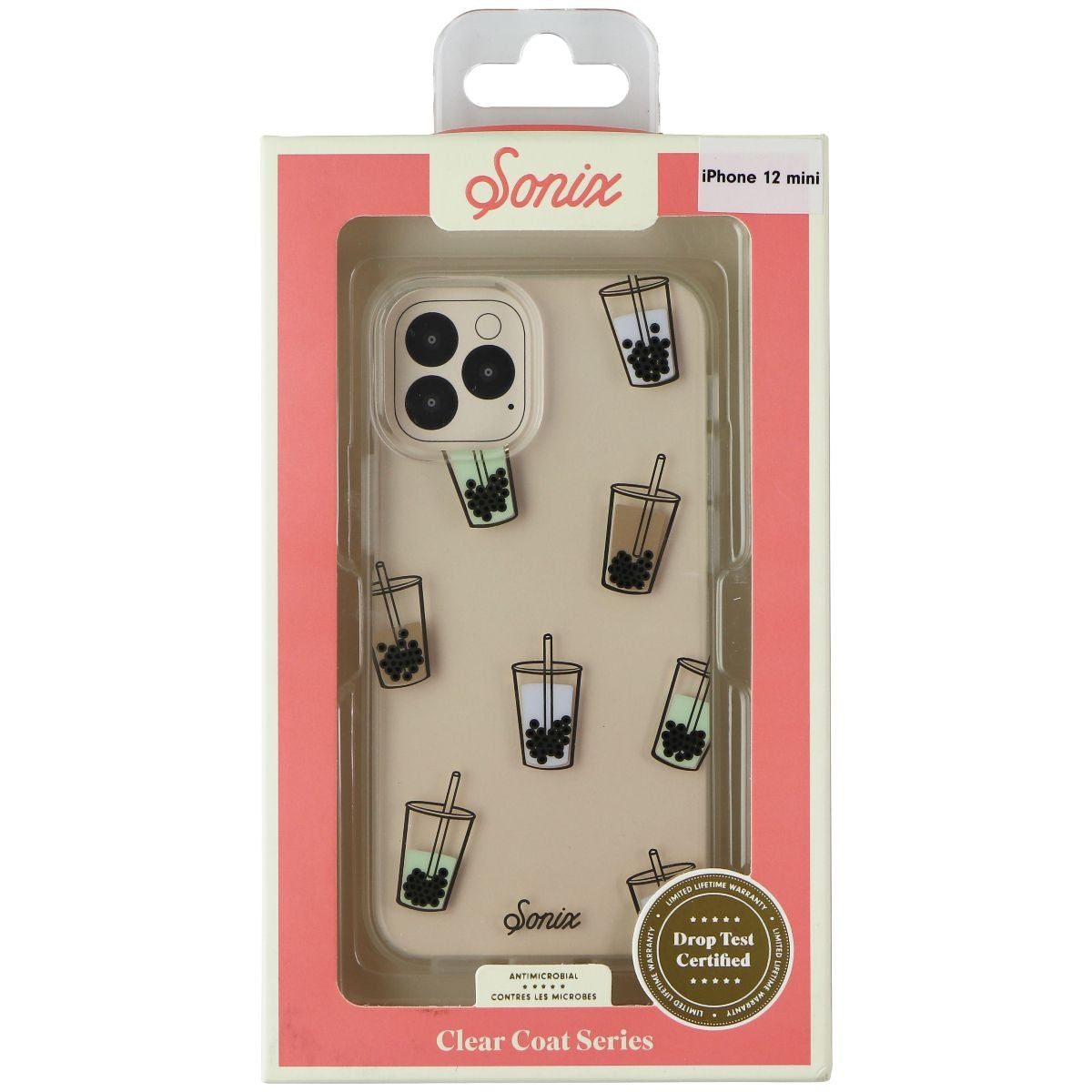 Sonix Clear Coat Series Case for Apple iPhone 12 mini - Boba Tea Cell Phone - Cases, Covers & Skins Sonix    - Simple Cell Bulk Wholesale Pricing - USA Seller