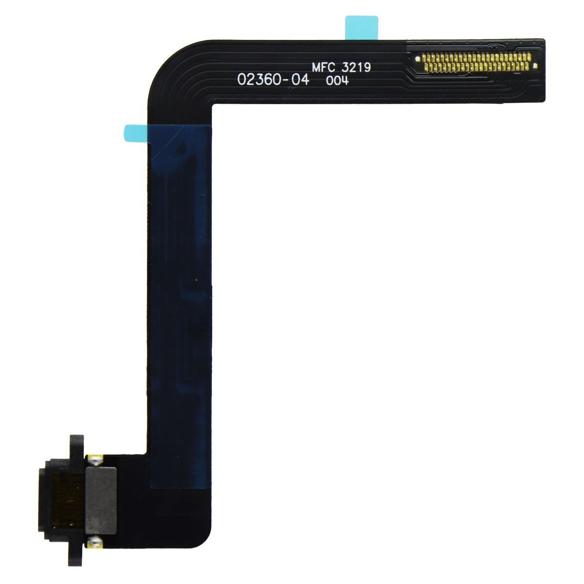 Repair Part - Charging Port Flex (Black) for Apple iPad 9th/8th/7th Gen Tablet & eBook Reader Parts Unbranded    - Simple Cell Bulk Wholesale Pricing - USA Seller