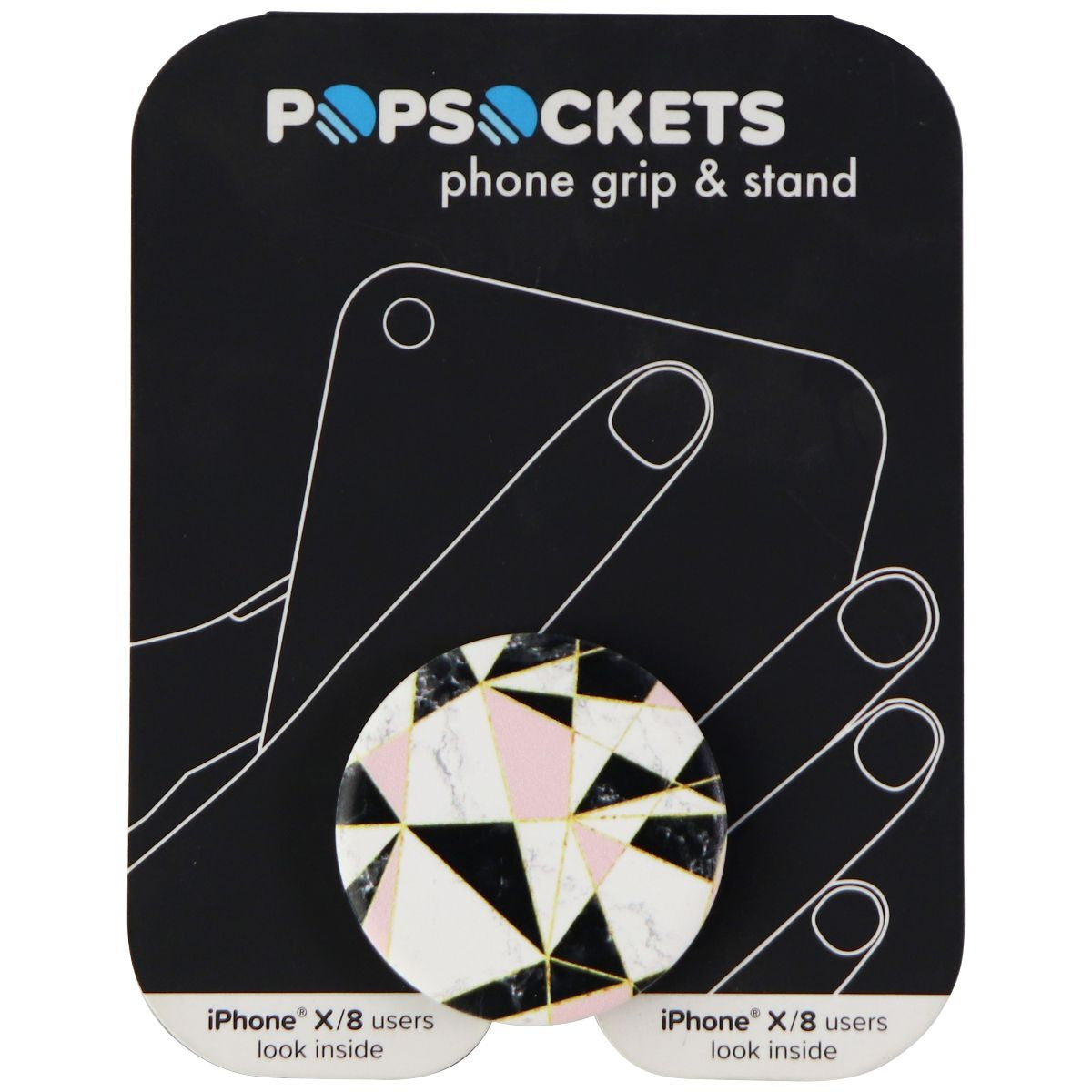 PopSockets: Collapsible Grip and Stand for Phones and Tablets - Shatter Marble Cell Phone - Mounts & Holders PopSockets    - Simple Cell Bulk Wholesale Pricing - USA Seller