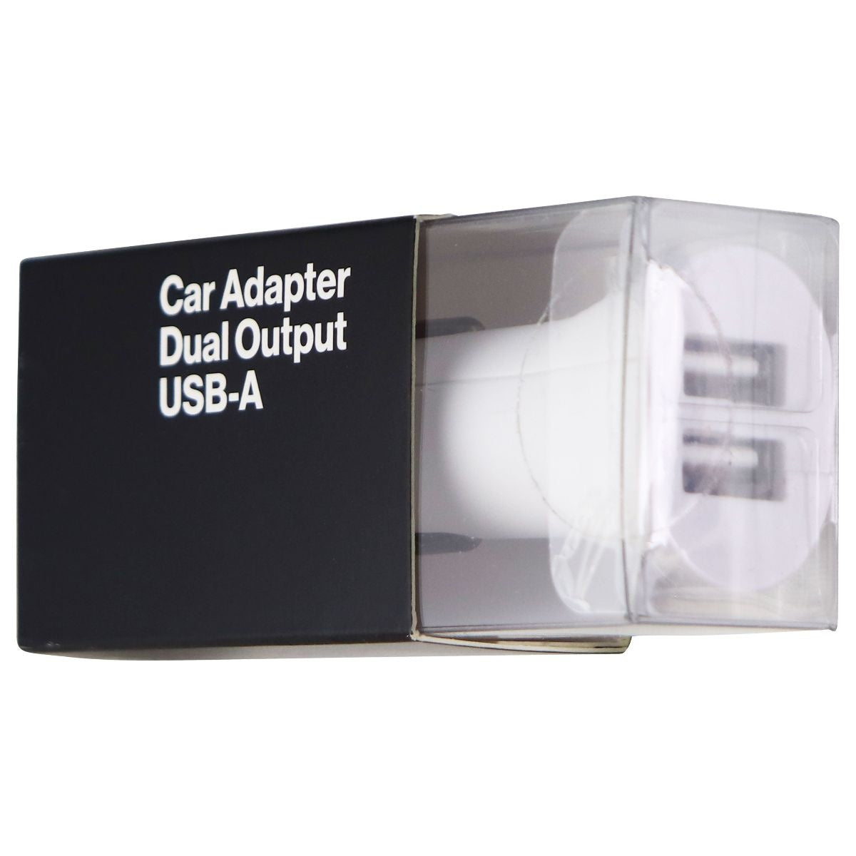 Verizon (24-Watt) Dual USB Car Adapter / Vehicle Travel Charger - White Cell Phone - Chargers & Cradles Verizon    - Simple Cell Bulk Wholesale Pricing - USA Seller