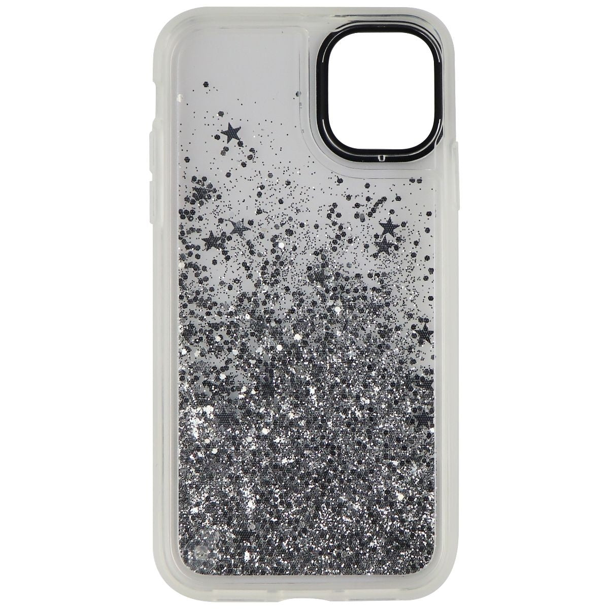 Casetify Glitter Case for Apple iPhone 11 - Monochrome Silver Cell Phone - Cases, Covers & Skins Casetify    - Simple Cell Bulk Wholesale Pricing - USA Seller