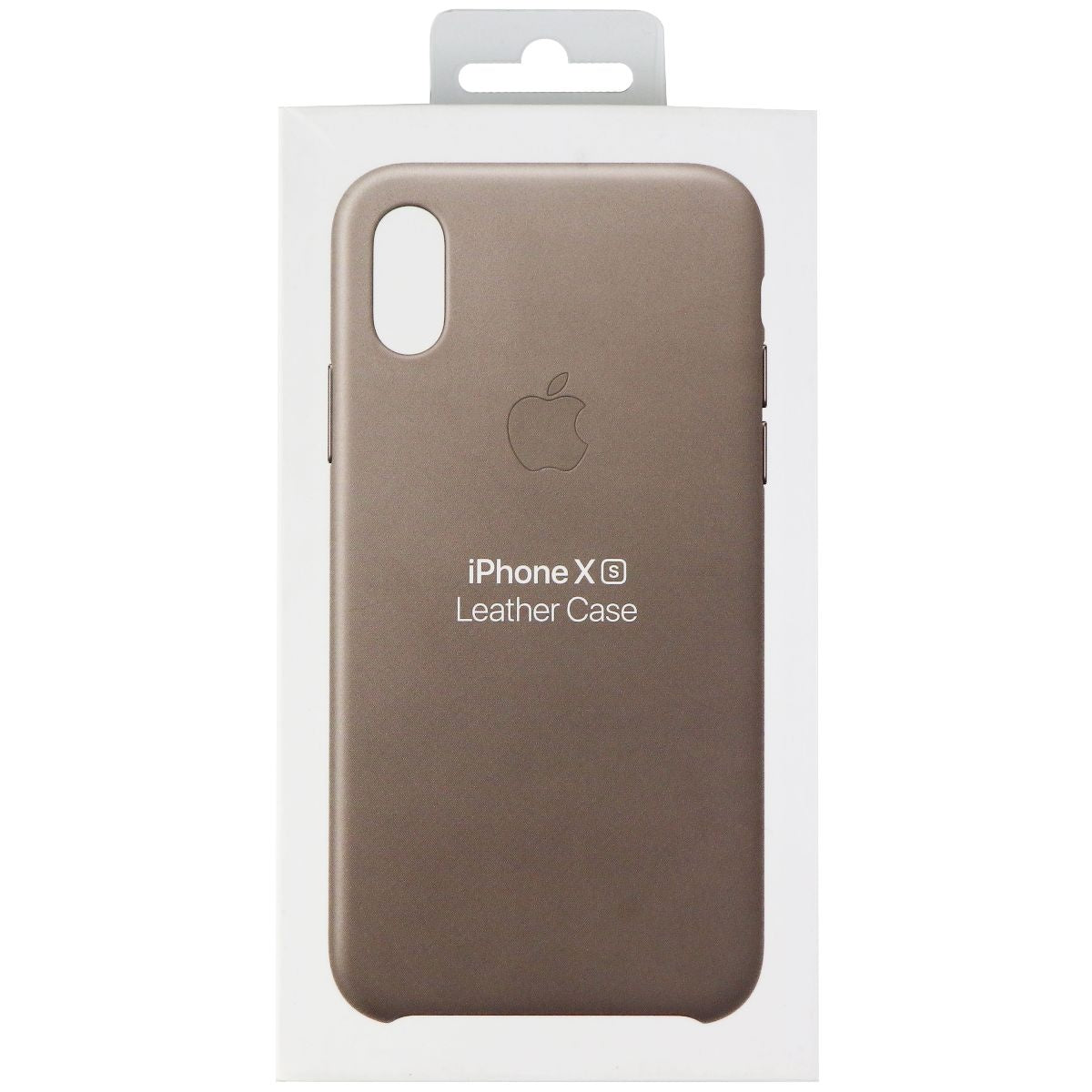 Apple Leather Case for iPhone Xs (5.8 Inch) - MRWL2ZM/A - Taupe Cell Phone - Cases, Covers & Skins Apple    - Simple Cell Bulk Wholesale Pricing - USA Seller