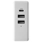 Platinum (95W) USB-C 3-Port Wall Charger with 87W USB-C - White (PT-PAC90C2U) Computer Accessories - Laptop Power Adapters/Chargers Platinum    - Simple Cell Bulk Wholesale Pricing - USA Seller