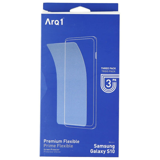 ARQ1 Premium Flexible Screen Protector for Samsung Galaxy S10 - 3 Pack Cell Phone - Screen Protectors ARQ1    - Simple Cell Bulk Wholesale Pricing - USA Seller