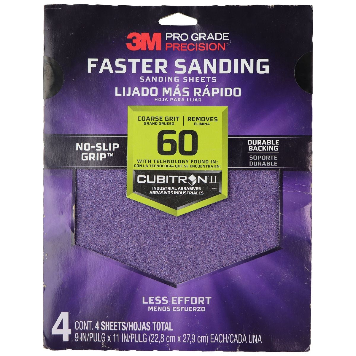 3M SandBlaster (11 x 9 inch) 60 Grit Coarse Ceramic Sanding Sheet (4-Pack) Home Improvement - Other Home Improvement 3M    - Simple Cell Bulk Wholesale Pricing - USA Seller