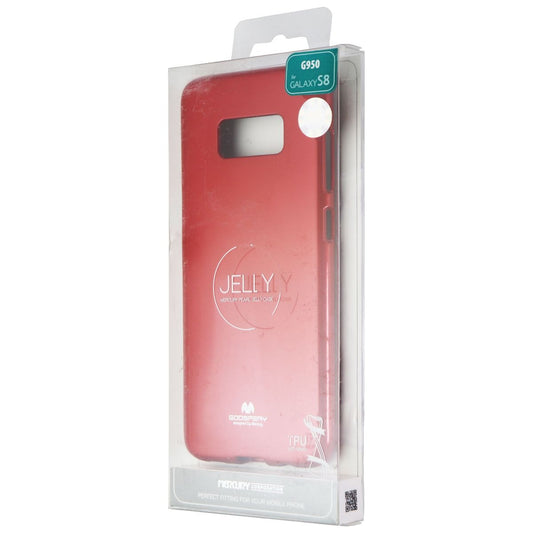 Mercury Goospery Jelly Case for Samsung Galaxy S8 - Red/Glitter Cell Phone - Cases, Covers & Skins Mercury    - Simple Cell Bulk Wholesale Pricing - USA Seller