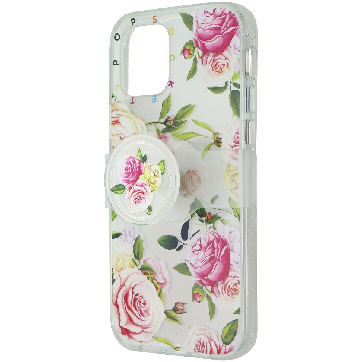 PopSockets Slide Pop Grip Case for iPhone 12 and 12 Pro - Vintage Floral Cell Phone - Cases, Covers & Skins PopSockets    - Simple Cell Bulk Wholesale Pricing - USA Seller