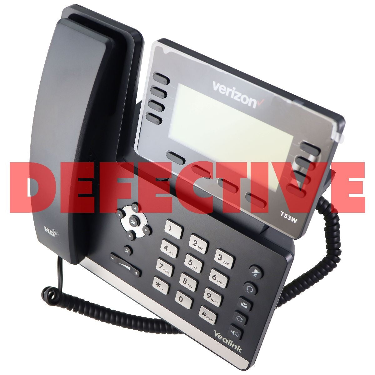 Verizon Yealink One Talk T53W IP Desk Phone - Black Home Telephones & Accessories - Corded Telephones Verizon    - Simple Cell Bulk Wholesale Pricing - USA Seller