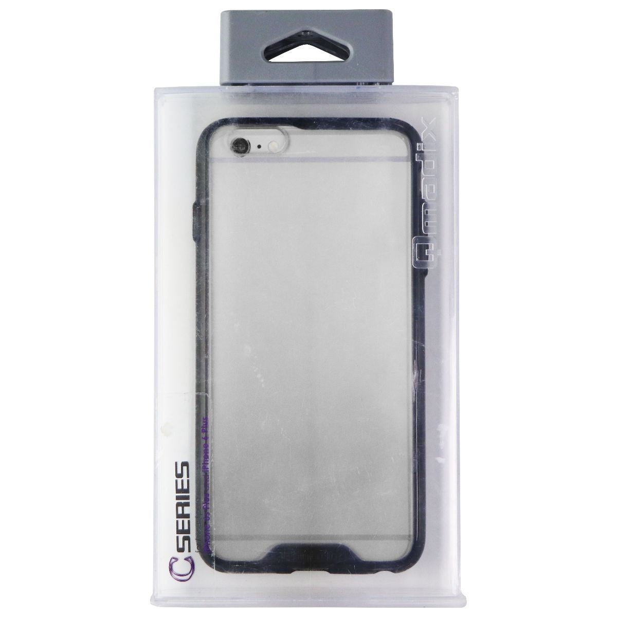 Qmadix C Series Hard Case for Apple iPhone 6s Plus / 6 Plus - Smoke Black/Clear Cell Phone - Cases, Covers & Skins Qmadix    - Simple Cell Bulk Wholesale Pricing - USA Seller