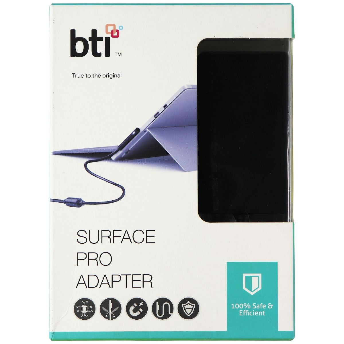 BTI (31-Watt) Power Supply Wall charger for Microsoft Surface Pro 4/3 - Black Computer Accessories - Laptop Power Adapters/Chargers BTI    - Simple Cell Bulk Wholesale Pricing - USA Seller