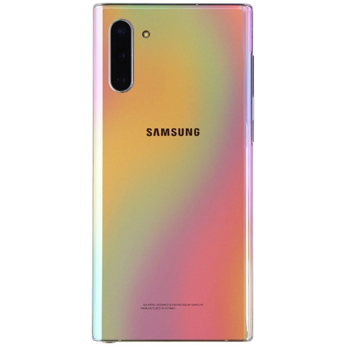 Samsung Galaxy Note10 (6.3-inch) Smartphone (SM-N970U) Verizon - Aura Glow/256GB Cell Phones & Smartphones Samsung    - Simple Cell Bulk Wholesale Pricing - USA Seller