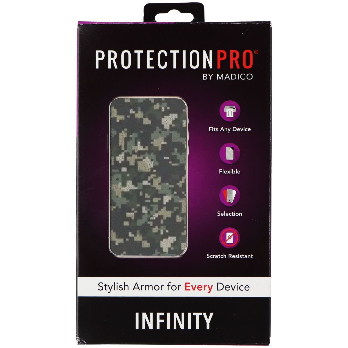 Madico Protection Pro Custom Device Protection Film - Digital Camo  10 Pack Cell Phone - Other Accessories Madico    - Simple Cell Bulk Wholesale Pricing - USA Seller