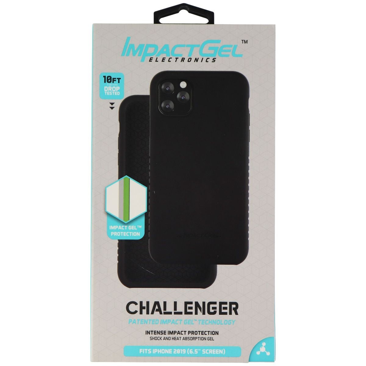 Impact Gel Challenger Series Case for Apple iPhone 11 Pro Max - Black Cell Phone - Cases, Covers & Skins Impact Gel    - Simple Cell Bulk Wholesale Pricing - USA Seller