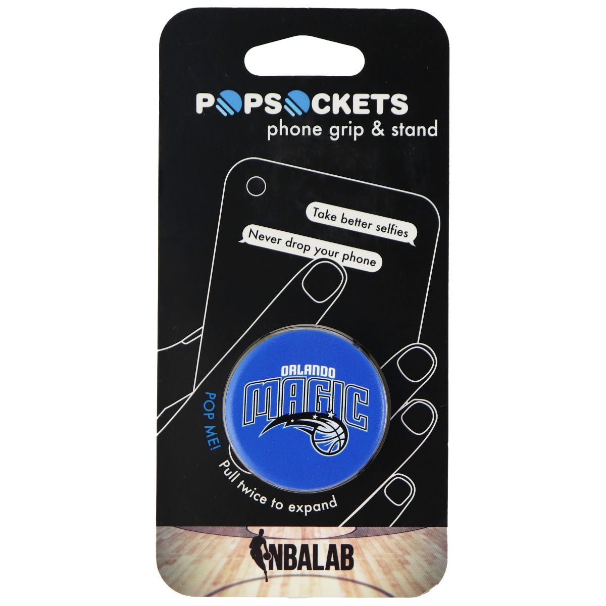 PopSockets: Collapsible Grip & Stand for Phones and Tablets - NBA Orlando Magic Cell Phone - Mounts & Holders PopSockets    - Simple Cell Bulk Wholesale Pricing - USA Seller