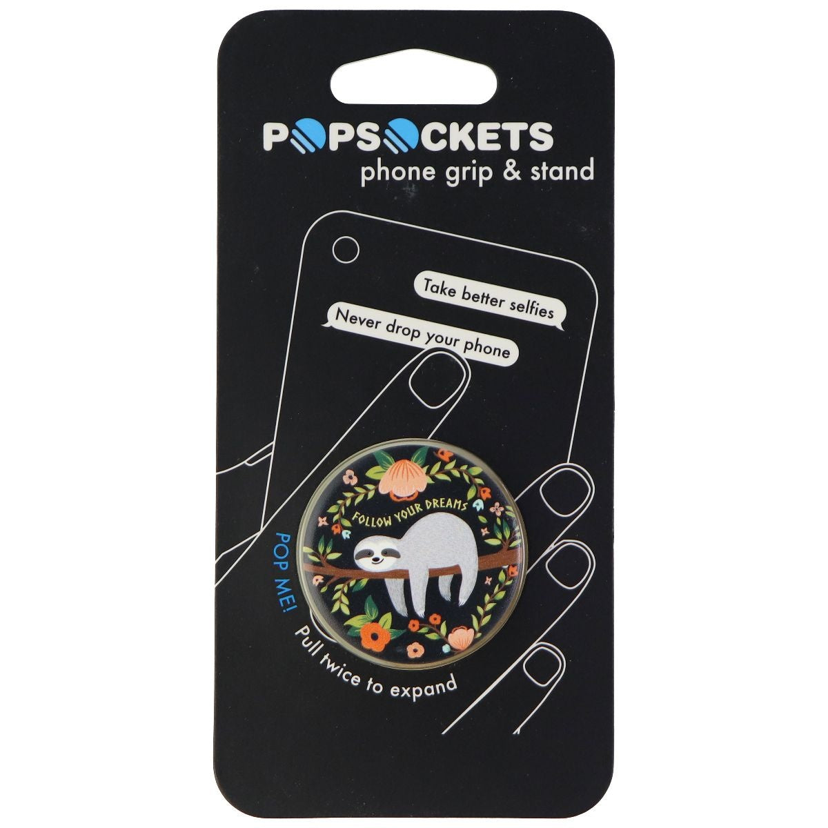 PopSockets: Collapsible Grip & Stand for Phones and Tablets - Follow Your Dreams Cell Phone - Mounts & Holders PopSockets    - Simple Cell Bulk Wholesale Pricing - USA Seller