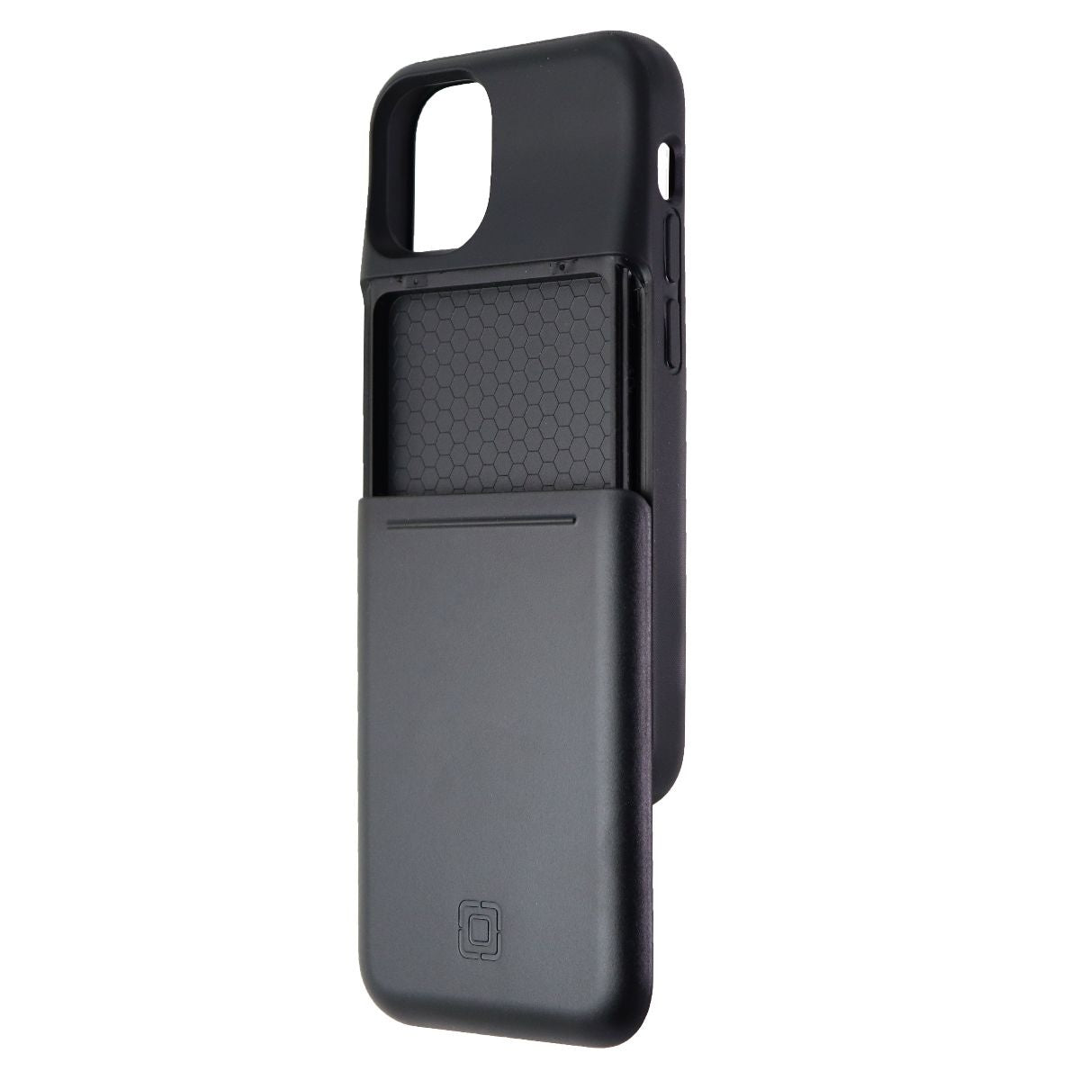 Incipio Stashback Sliding Credit Card Case for Apple iPhone 12 mini - Black Cell Phone - Cases, Covers & Skins Incipio    - Simple Cell Bulk Wholesale Pricing - USA Seller