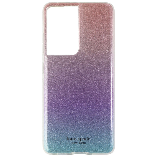 Kate Spade Defensive Case for Samsung Galaxy S21 Ultra 5G - Glitter Ombre Pink Cell Phone - Cases, Covers & Skins Kate Spade    - Simple Cell Bulk Wholesale Pricing - USA Seller