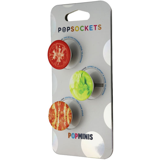 PopSockets PopMini Grips for Phones & Tablets (3 Pack) - Bacon/Lettuce/Tomatoe Cell Phone - Mounts & Holders PopSockets    - Simple Cell Bulk Wholesale Pricing - USA Seller