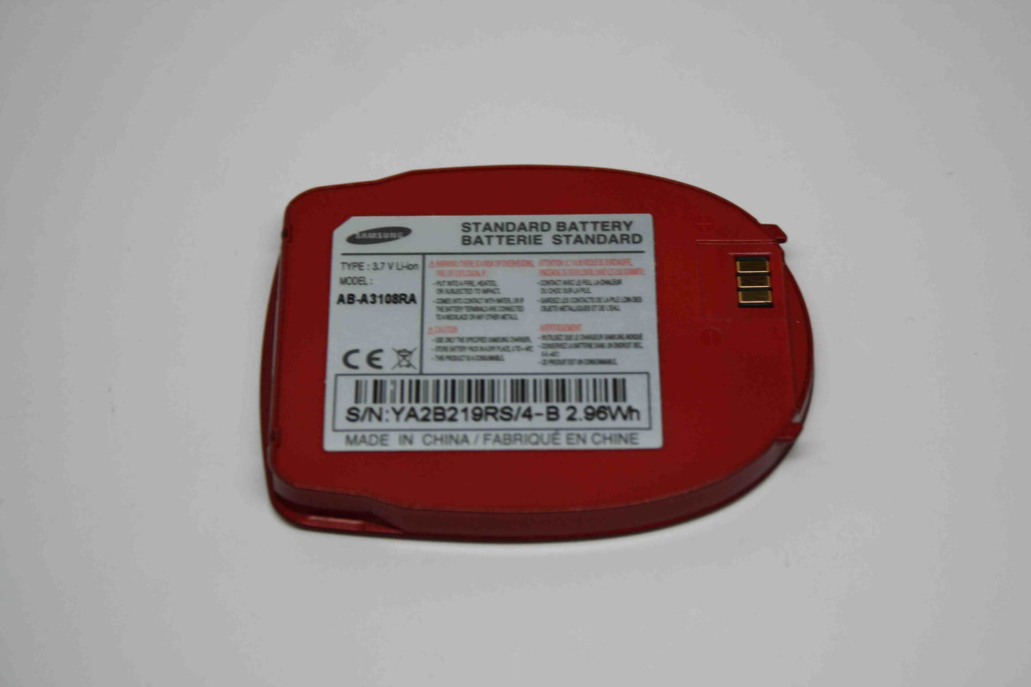 Samsung Jitterbug 800 mAh Battery - ABPA3108RA OEM Cell Phone - Batteries Samsung    - Simple Cell Bulk Wholesale Pricing - USA Seller