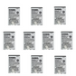 KIT 10x Casio BTR781B 1150 mAh Replacement Battery for Casio Cammando C781 Cell Phone - Batteries Casio    - Simple Cell Bulk Wholesale Pricing - USA Seller
