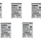KIT 5x Casio BTR781B 1150 mAh Replacement Battery for Casio Cammando C781 Cell Phone - Batteries Casio    - Simple Cell Bulk Wholesale Pricing - USA Seller
