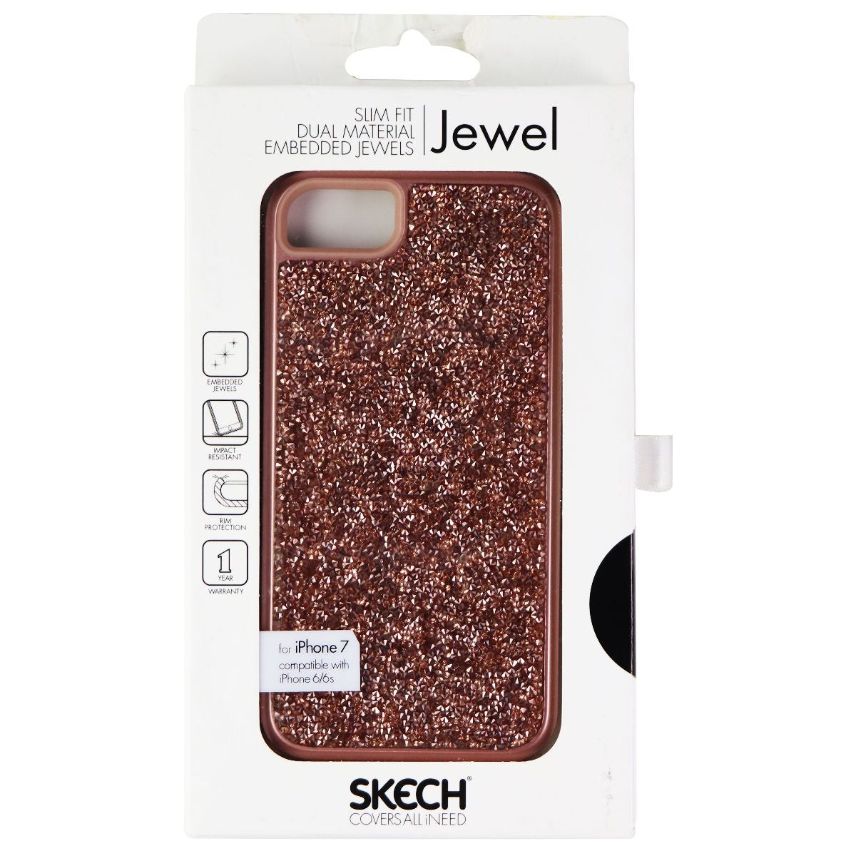 Skech Fashion Protective Case for iPhone 7/6/6s - Rose Gold Cell Phone - Cases, Covers & Skins Skech    - Simple Cell Bulk Wholesale Pricing - USA Seller