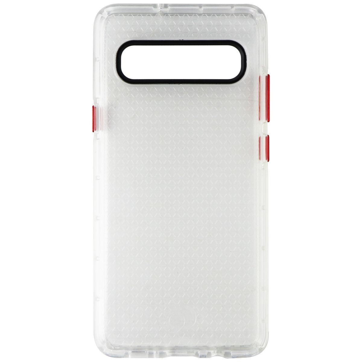 Nimbus9 Phantom 2 Series Flexible Gel Case for Samsung Galaxy S10 5G - Clear/Red Cell Phone - Cases, Covers & Skins Nimbus9    - Simple Cell Bulk Wholesale Pricing - USA Seller