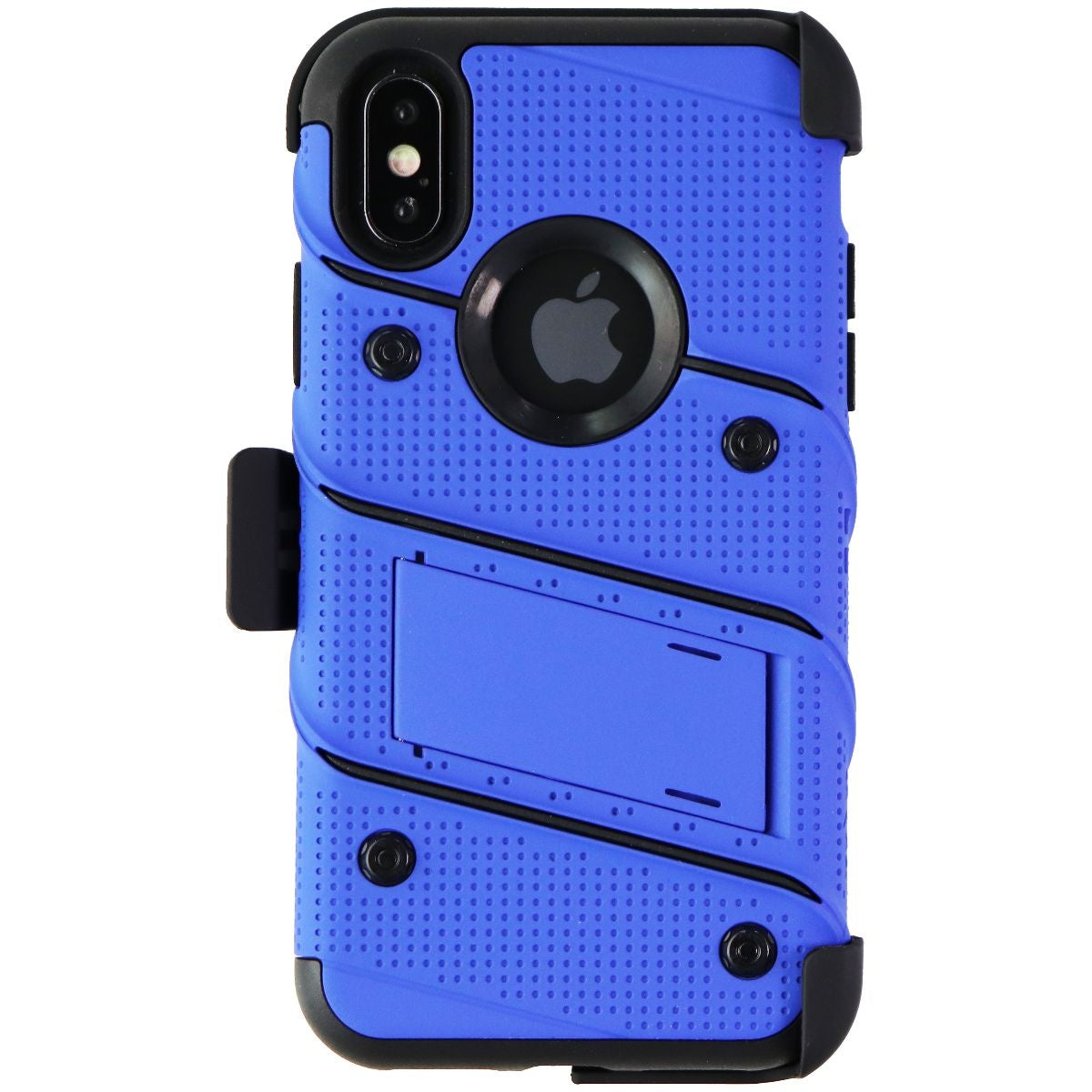 ZIZO Bolt Series Dual Layer Case for Apple iPhone Xs / X - Blue/Black Cell Phone - Cases, Covers & Skins Zizo    - Simple Cell Bulk Wholesale Pricing - USA Seller