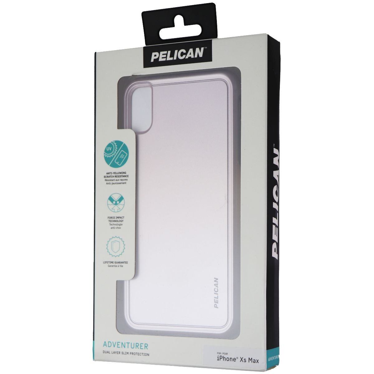 Pelican Adventurer Series Hard Case for iPhone Xs Max - Metallic Rose Gold/Gray Cell Phone - Cases, Covers & Skins Pelican    - Simple Cell Bulk Wholesale Pricing - USA Seller