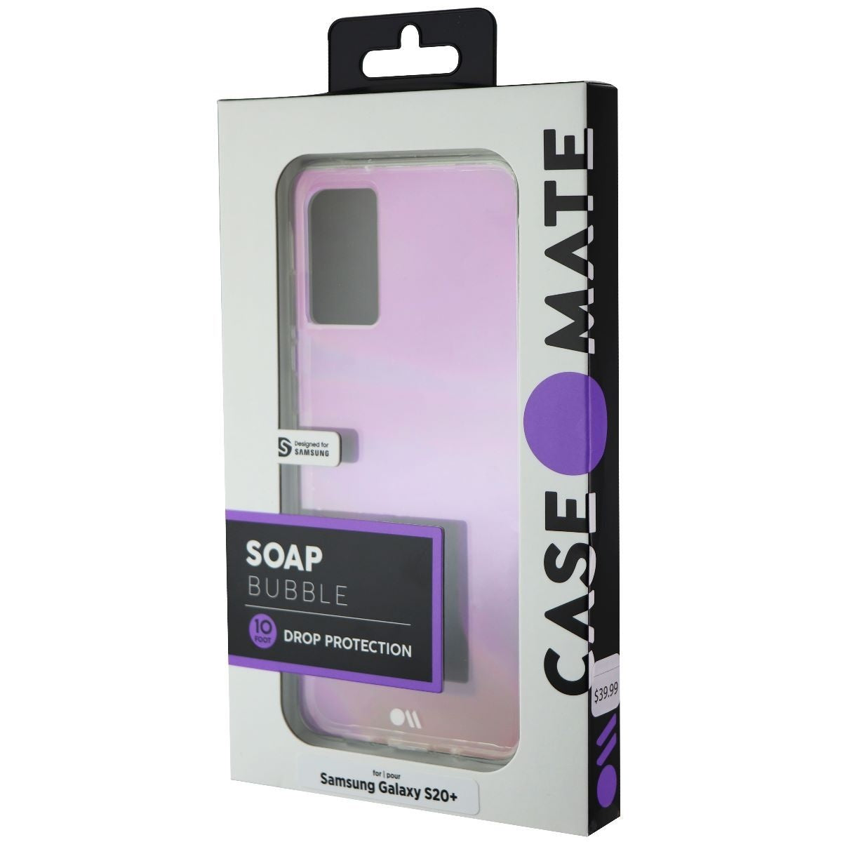 Case-Mate Hybrid Clear Case for Samsung Galaxy S20+ (Plus) - Soap Bubble Cell Phone - Cases, Covers & Skins Case-Mate    - Simple Cell Bulk Wholesale Pricing - USA Seller