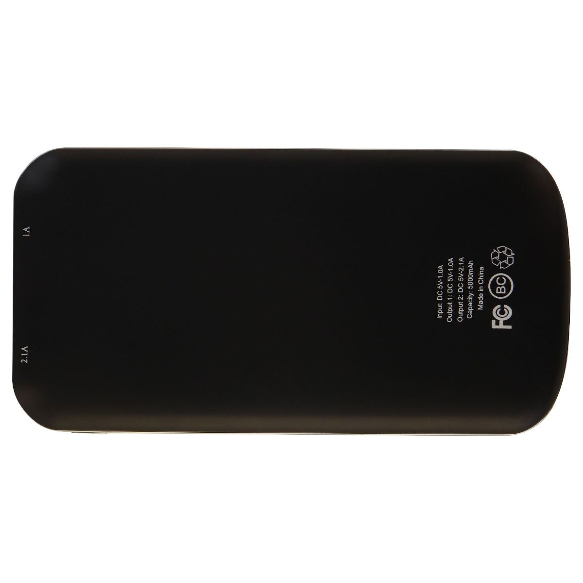 Xtreme Power Ultra Slim Power Bank 5000mAh Dual Port USB Charger - Black Cell Phone - Chargers & Cradles Xtreme Power    - Simple Cell Bulk Wholesale Pricing - USA Seller