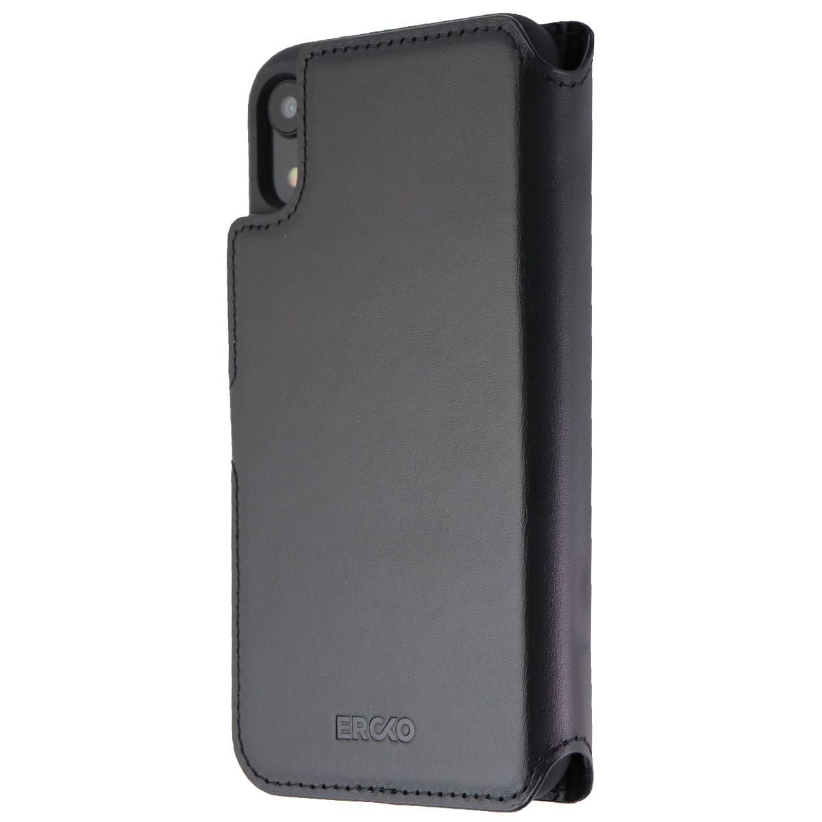 Ercko 2-in-1 Magnet Wallet and Folio Case for Apple iPhone XR - Black Cell Phone - Cases, Covers & Skins Ercko    - Simple Cell Bulk Wholesale Pricing - USA Seller