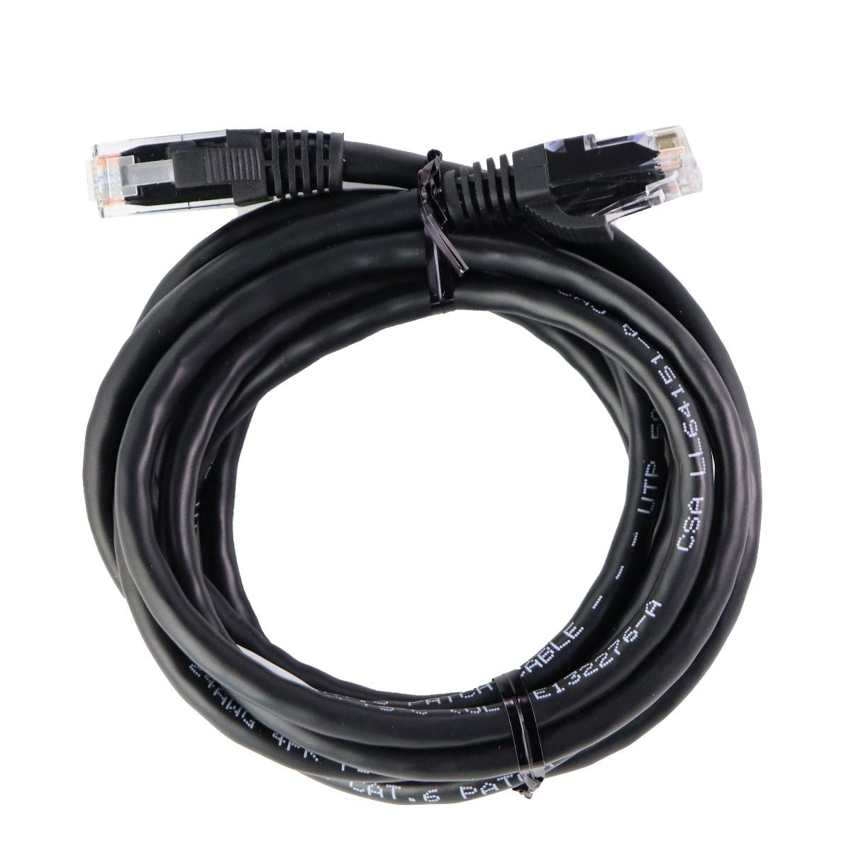 7-Foot (CAT6) Ethernet Patch Cable - Black Computer/Network - Ethernet Cables (RJ-45, 8P8C) Unbranded - Simple Cell Bulk Wholesale Pricing - USA Seller