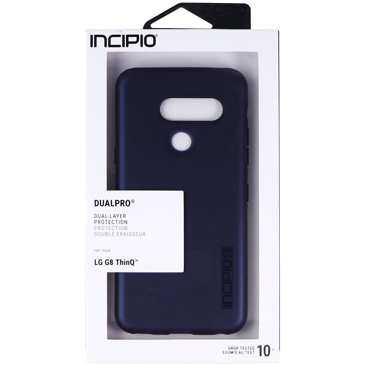 Incipio DualPro Series Dual Layer Case with LG G8 ThinQ - Midnight Blue Cell Phone - Cases, Covers & Skins Incipio    - Simple Cell Bulk Wholesale Pricing - USA Seller