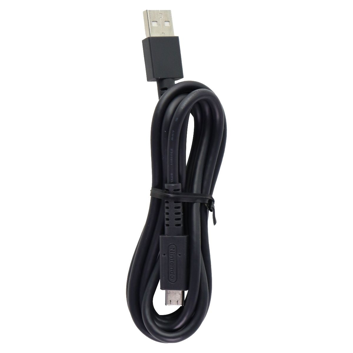 Nintendo 5-Foot USB-C to USB Charge/Power OEM Cable - Dark Gray Gaming/Console - Cables & Adapters Nintendo    - Simple Cell Bulk Wholesale Pricing - USA Seller