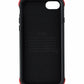 TUMI Protection Hard Shell Case Cover for Apple iPhone 7 - Brushed Gunmetal/Red Cell Phone - Cases, Covers & Skins Tumi    - Simple Cell Bulk Wholesale Pricing - USA Seller