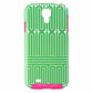 Trina Turk snap case for Samsung Galaxy S4 - Green/Pink Cell Phone - Cases, Covers & Skins Trina Turk    - Simple Cell Bulk Wholesale Pricing - USA Seller