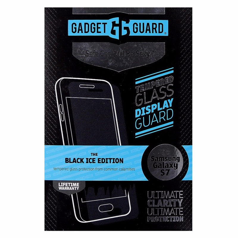 Gadget Guard Black Ice Tempered Glass Screen Protector for Samsung Galaxy S7 Cell Phone - Screen Protectors Gadget Guard    - Simple Cell Bulk Wholesale Pricing - USA Seller