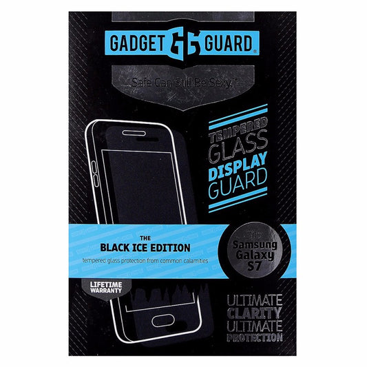 Gadget Guard Black Ice Tempered Glass Screen Protector for Samsung Galaxy S7 Cell Phone - Screen Protectors Gadget Guard    - Simple Cell Bulk Wholesale Pricing - USA Seller