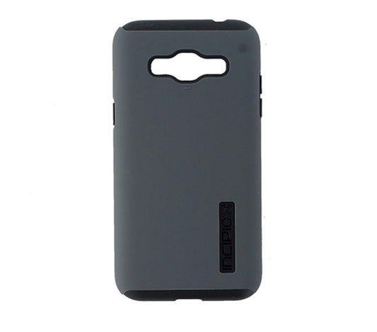 Incipio DualPro Dual Layer Case for Samsung Galaxy J3 - Gray / Black Cell Phone - Cases, Covers & Skins Incipio    - Simple Cell Bulk Wholesale Pricing - USA Seller